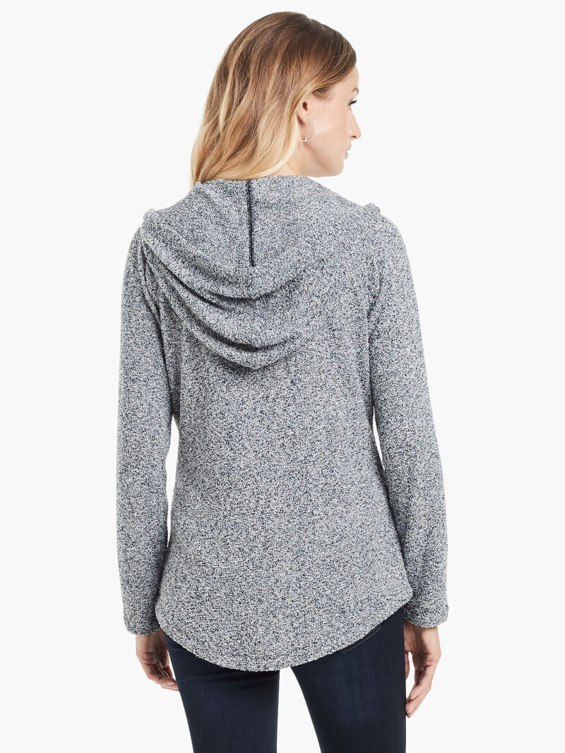 Woman Wears Keep It Cozy Zip Hoodie image number 3
