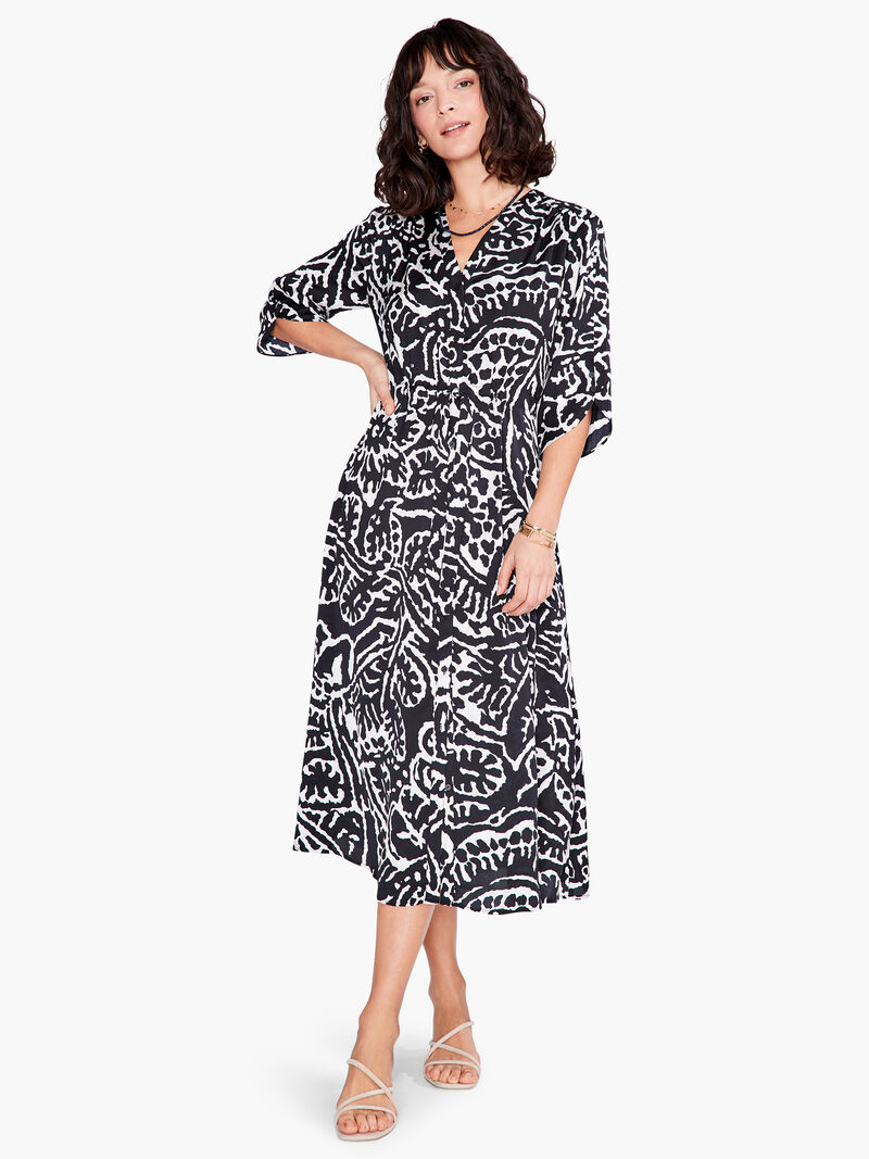 
                    Onyx Stamp Dress