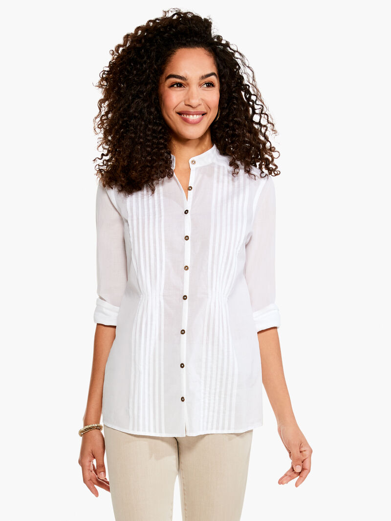 Woman Wears Breezy Shirt image number 0