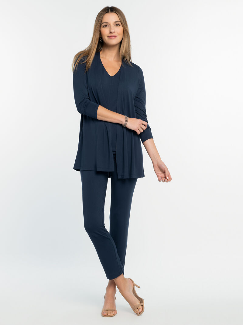 Woman Wears Eaze Slim Pant image number 0