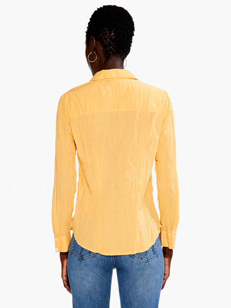 Woman Wears Crinkle Shirt image number 3