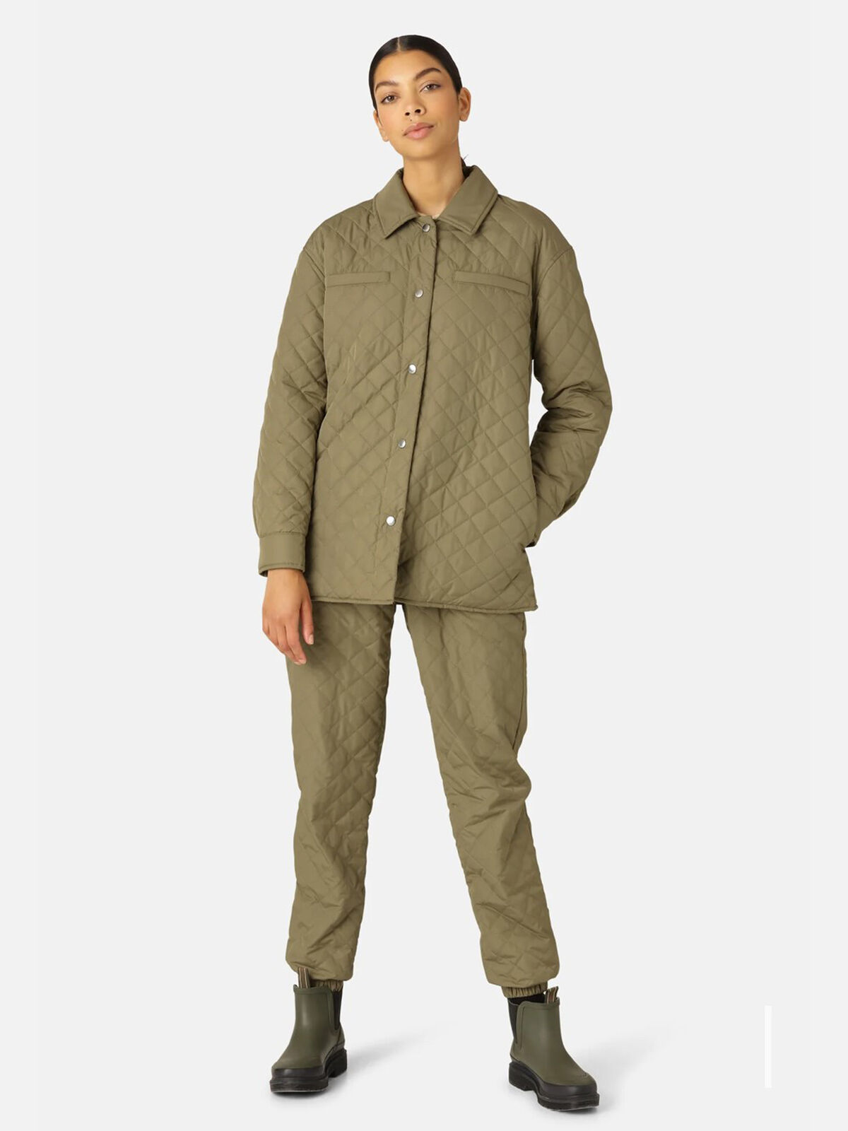 Ilse Jacobsen - Quilted Shirt Jacket