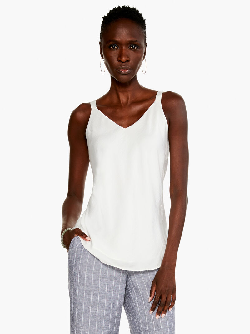 Woman Wears Soft Drape Cami image number 0