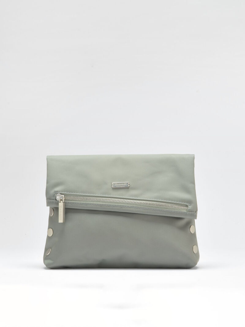 Woman Wears Hammitt VIP Nylon Clutch image number 0