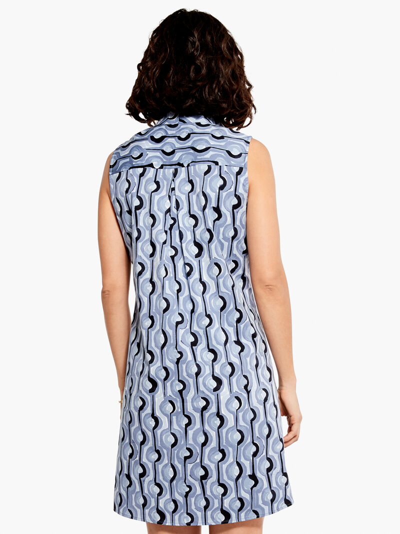 Woman Wears Painted Clouds Zest Dress image number 2