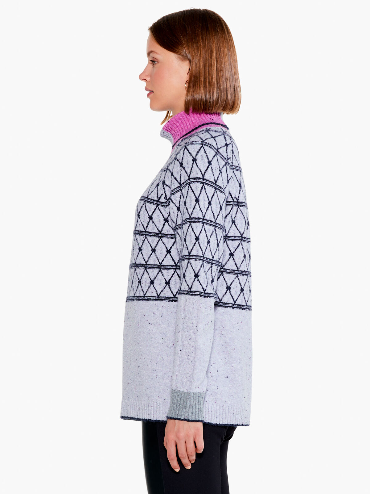 Mosaic Stitched Sweater