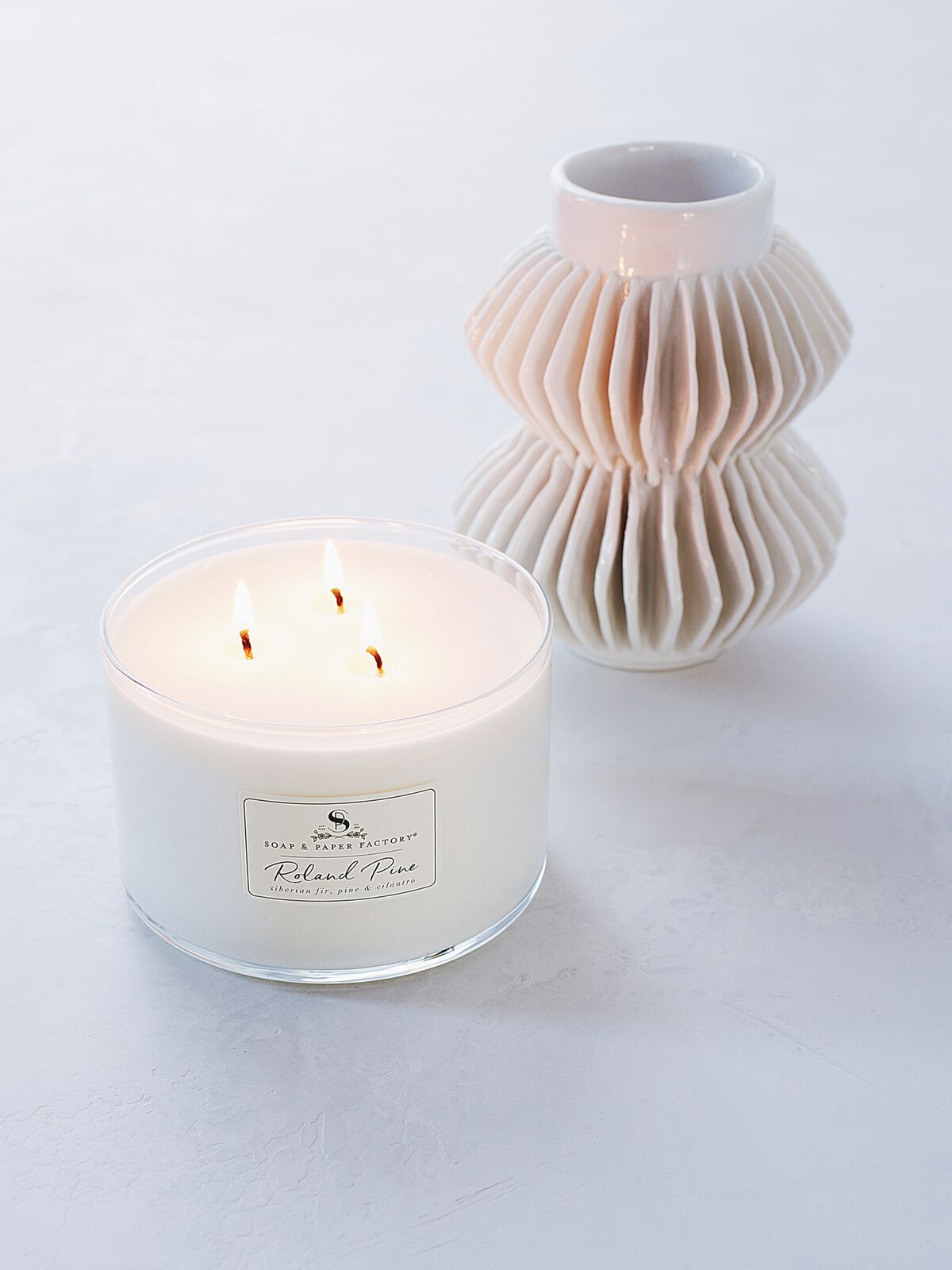 SP Factory - Roland Pine 18 Oz Three-Wick Soy Candle
