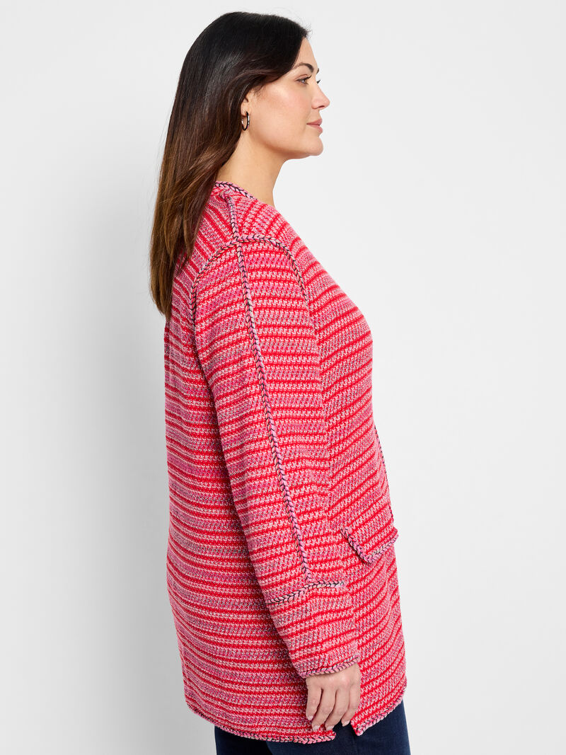 Woman Wears Heat Clash Cardigan image number 2