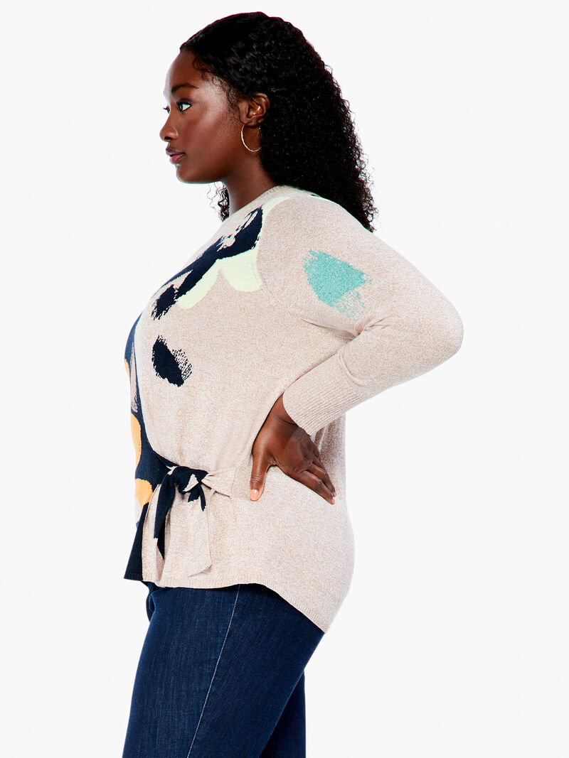 Woman Wears At Dusk Sweater image number 1