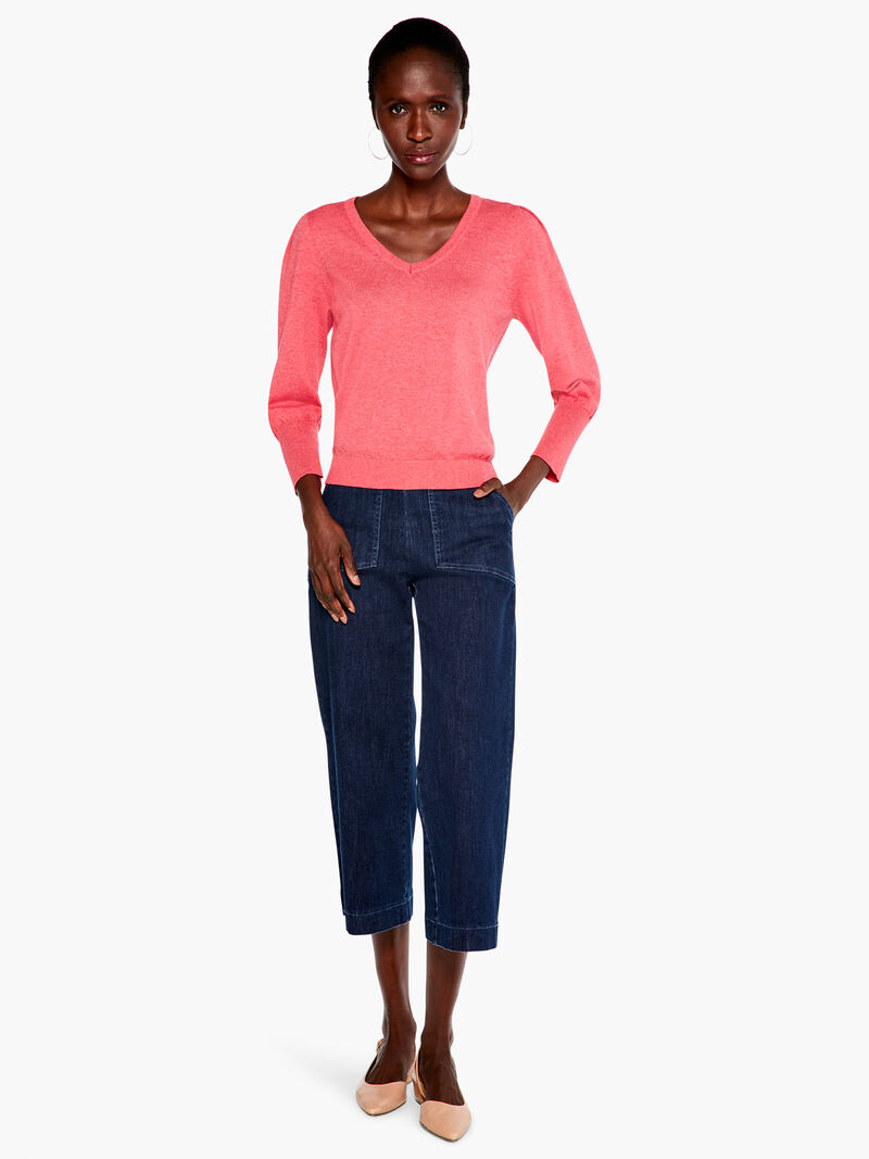 Woman Wears Vital Femme Sweater image number 3