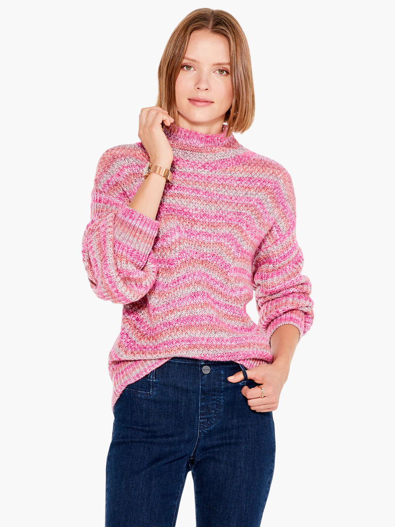 Woman Wears Winter Solstice Sweater image number 0