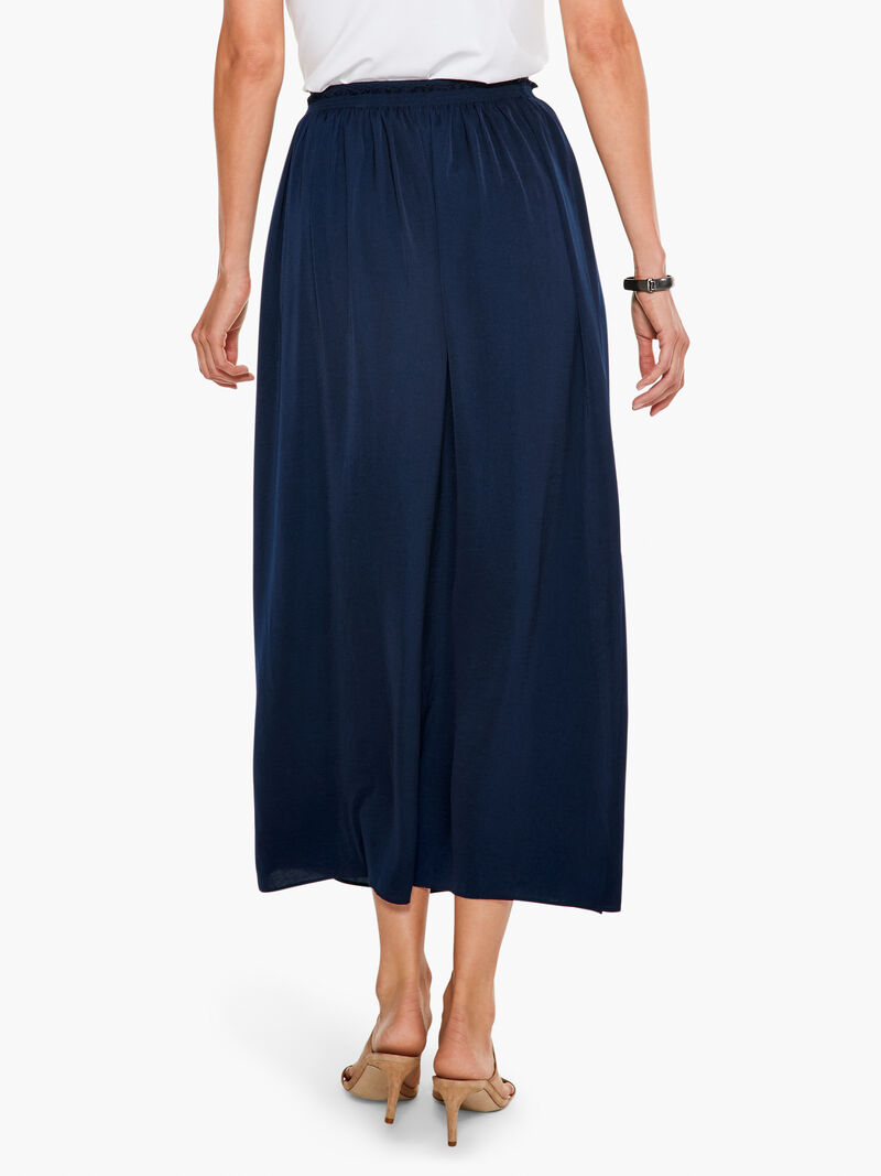 Woman Wears Soft Drape Skirt image number 3