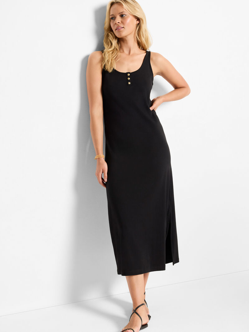 NZT Button Tank Dress