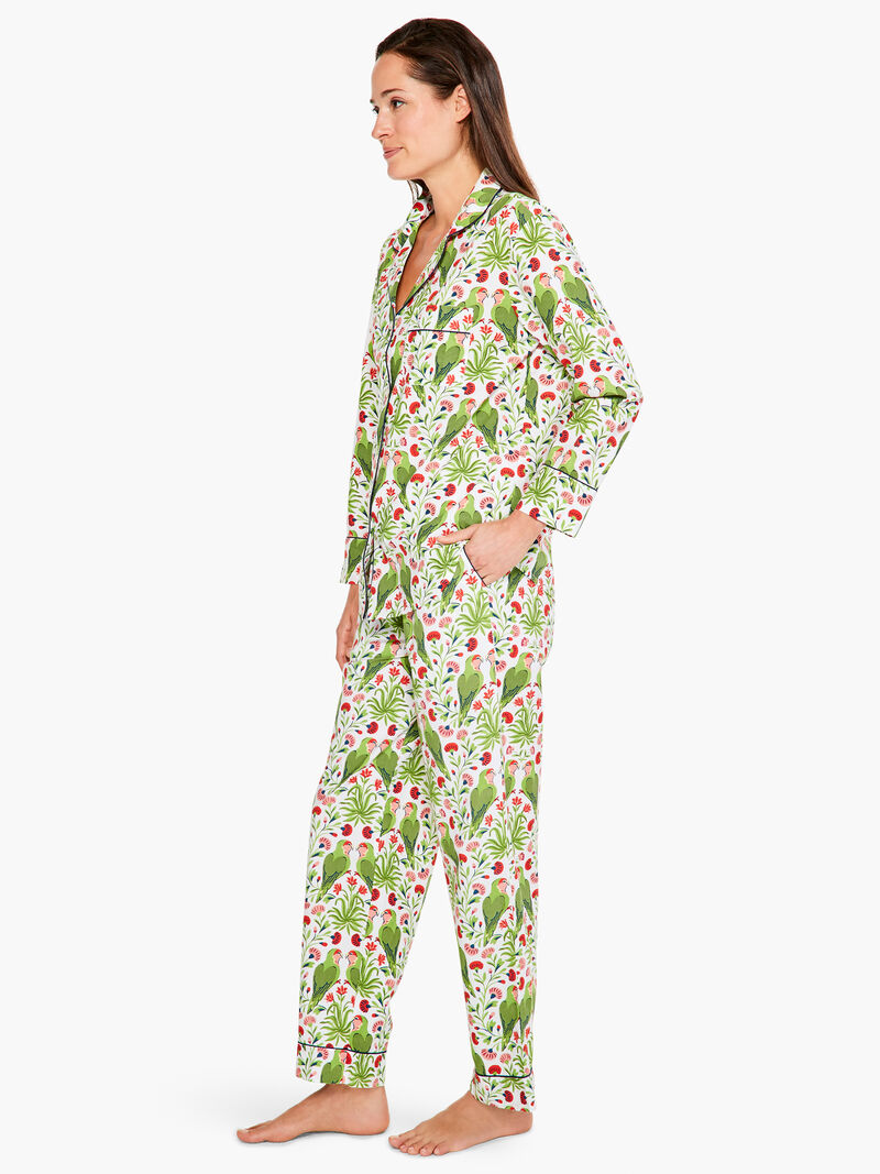 Woman Wears Printfresh Lovebirds Sleep Set image number 1