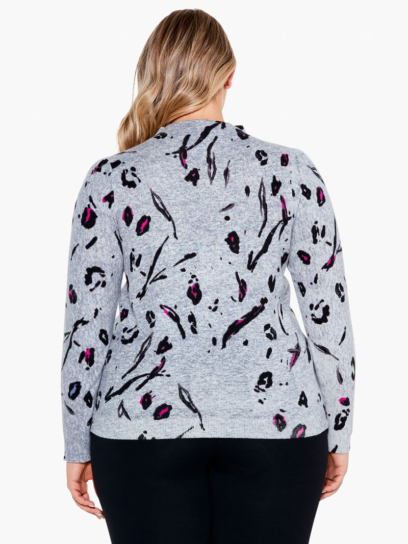 Woman Wears Petal Toss Sweater image number 2