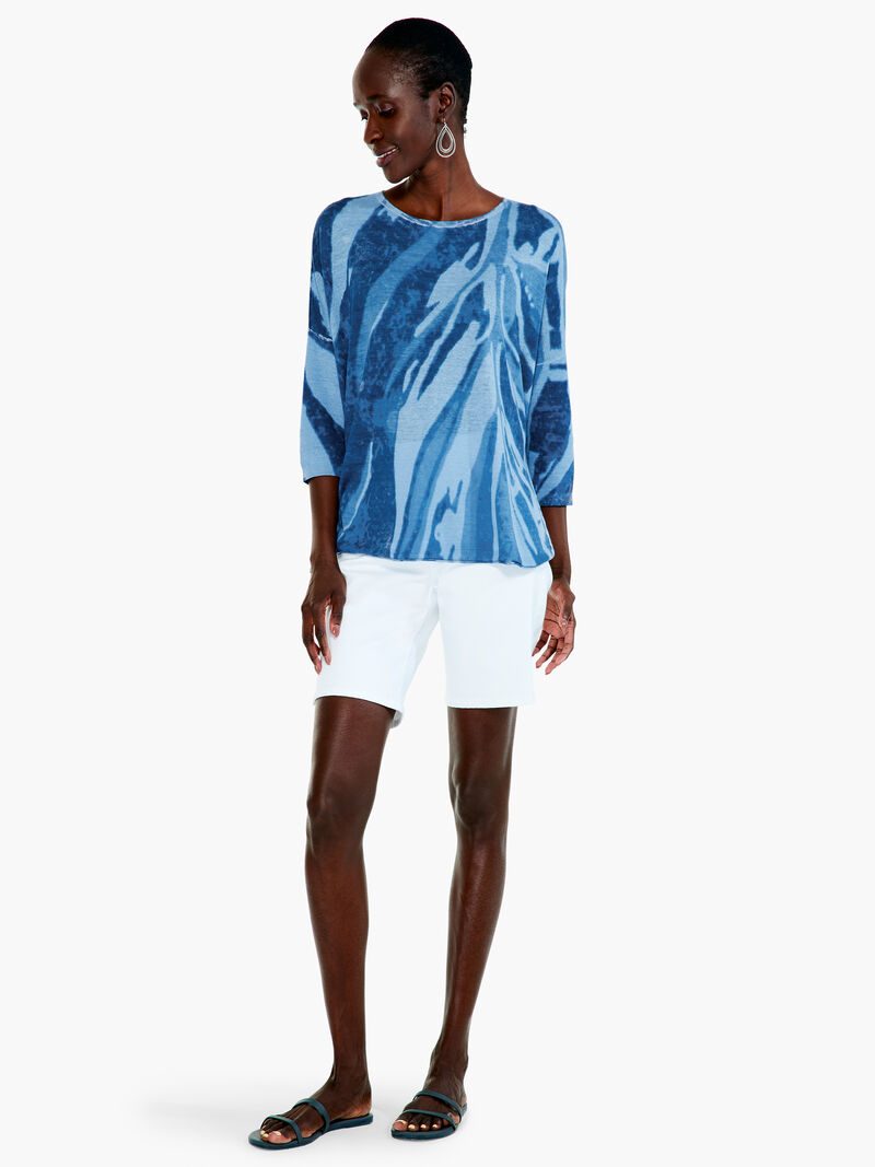 Woman Wears Sea Dreams Sweater image number 3