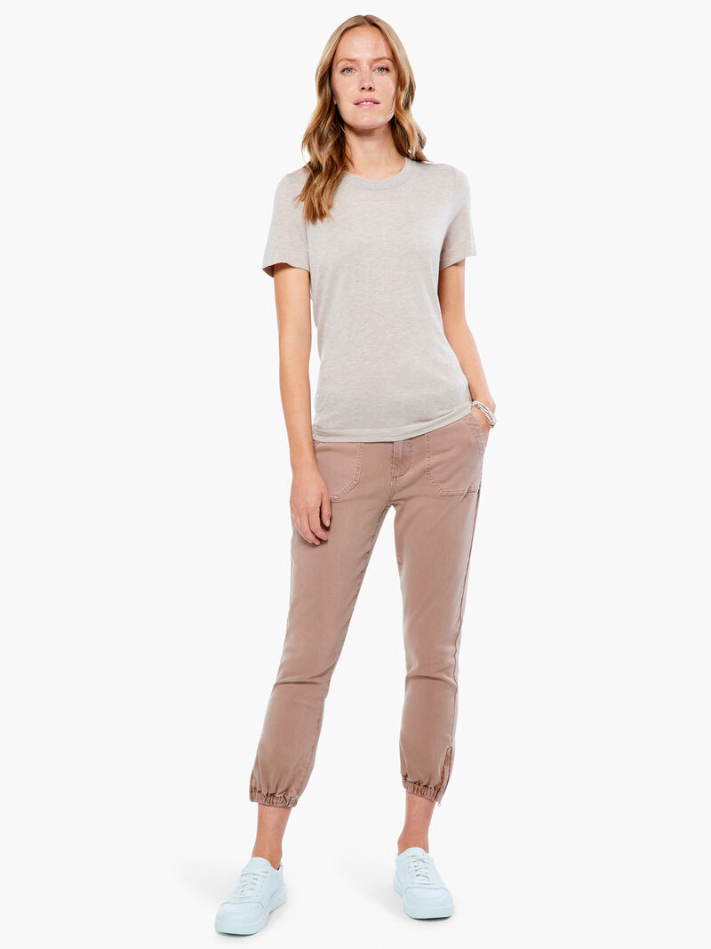 Woman Wears Paige Mayslie Jogger image number 3