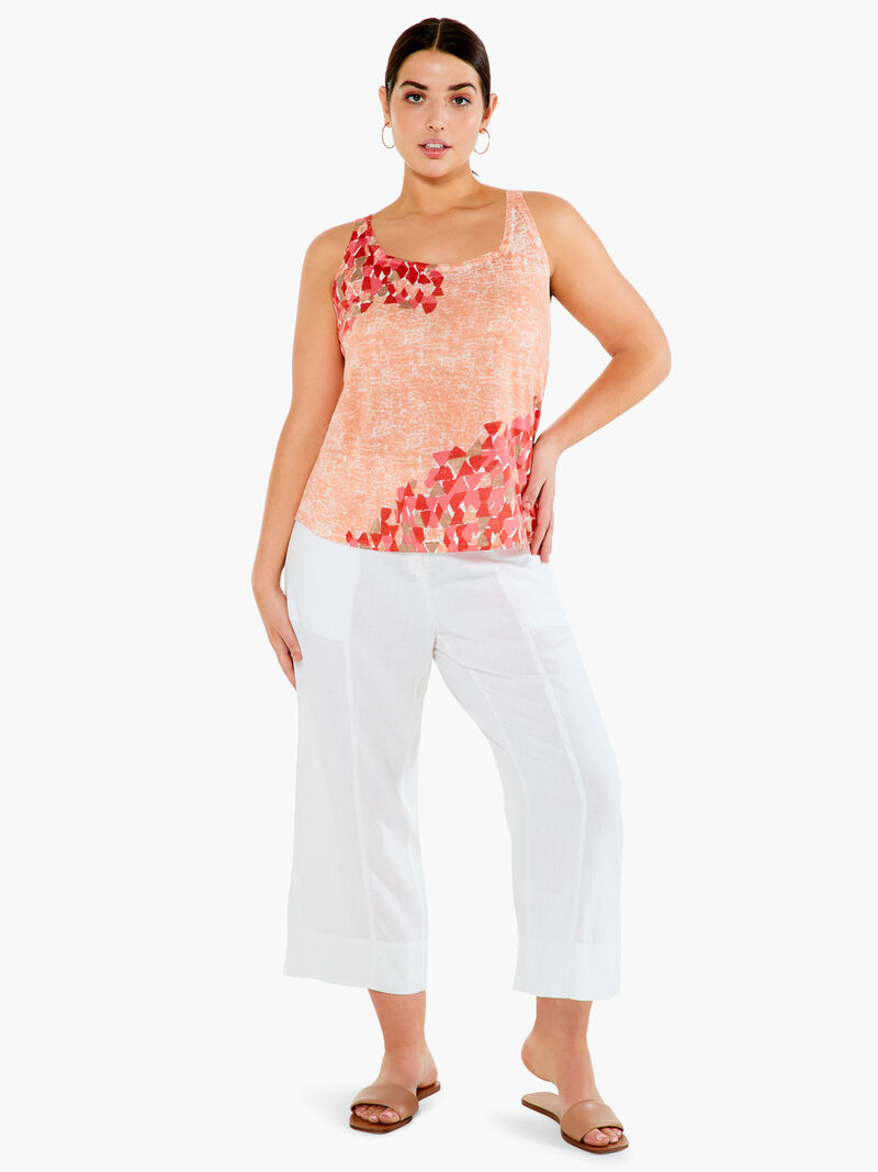 Woman Wears Sun Burst Tank image number 3