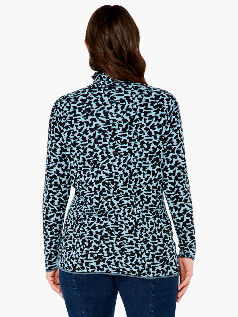 Woman Wears Climbing Vines Sweater image number 2