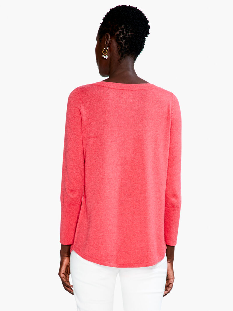 Woman Wears Vital Boatneck Sweater image number 2
