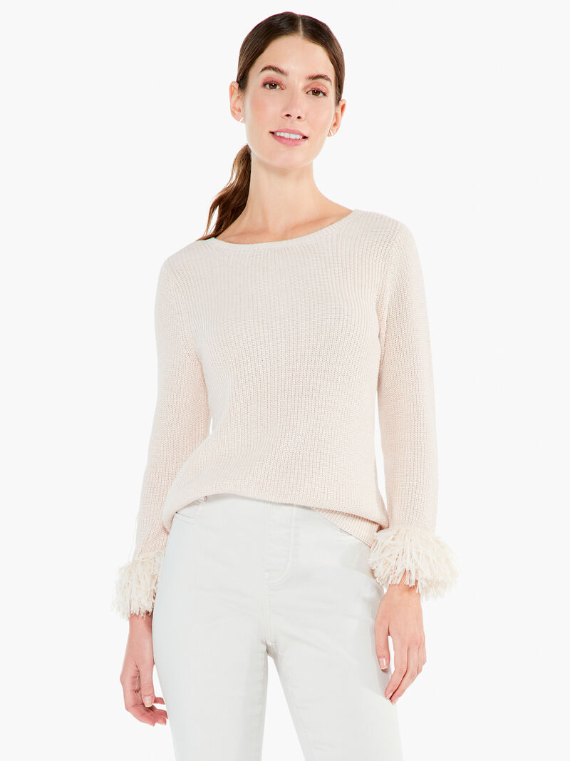 Woman Wears Night Fall Sweater image number 0