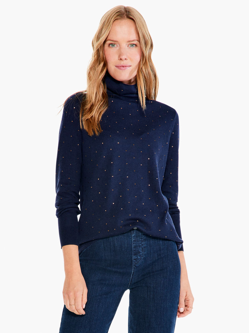 Woman Wears Vital Twinkle Sweater image number 0