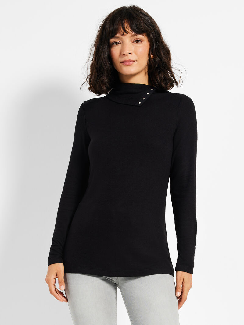 NZT Sweet Dreams Snap Neck Tee