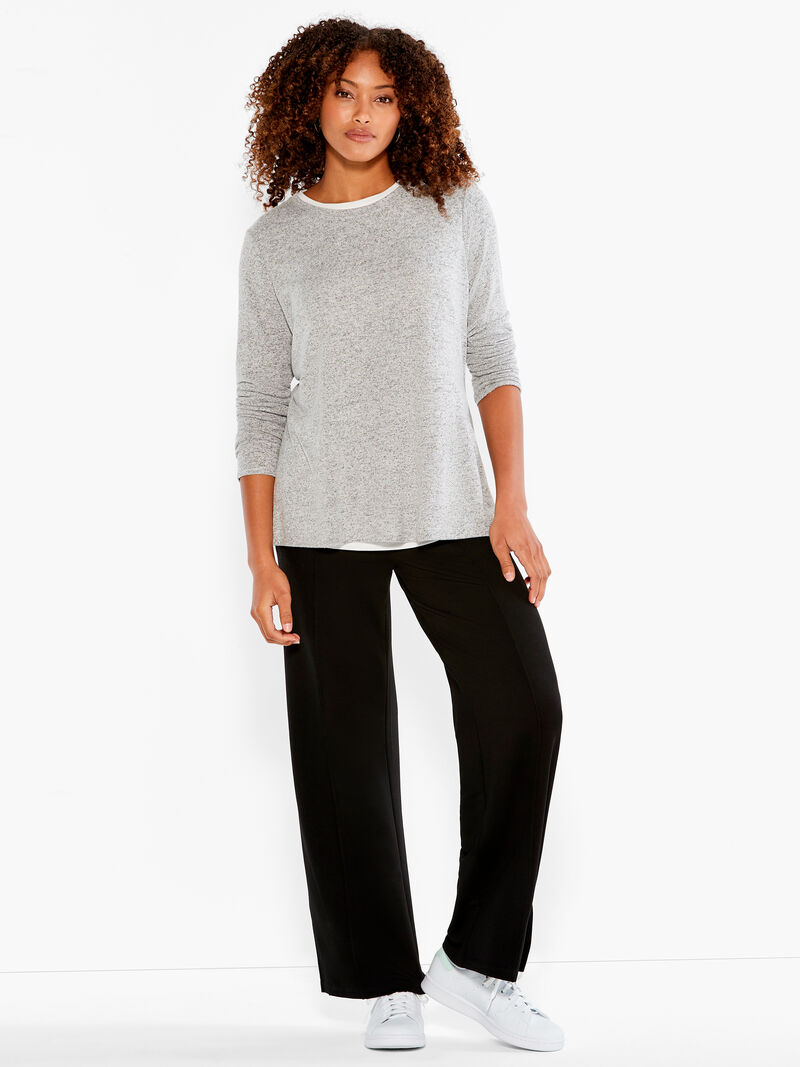 Woman Wears NZT Sweet Dreams Long Sleeve Double Layer Tee image number 3