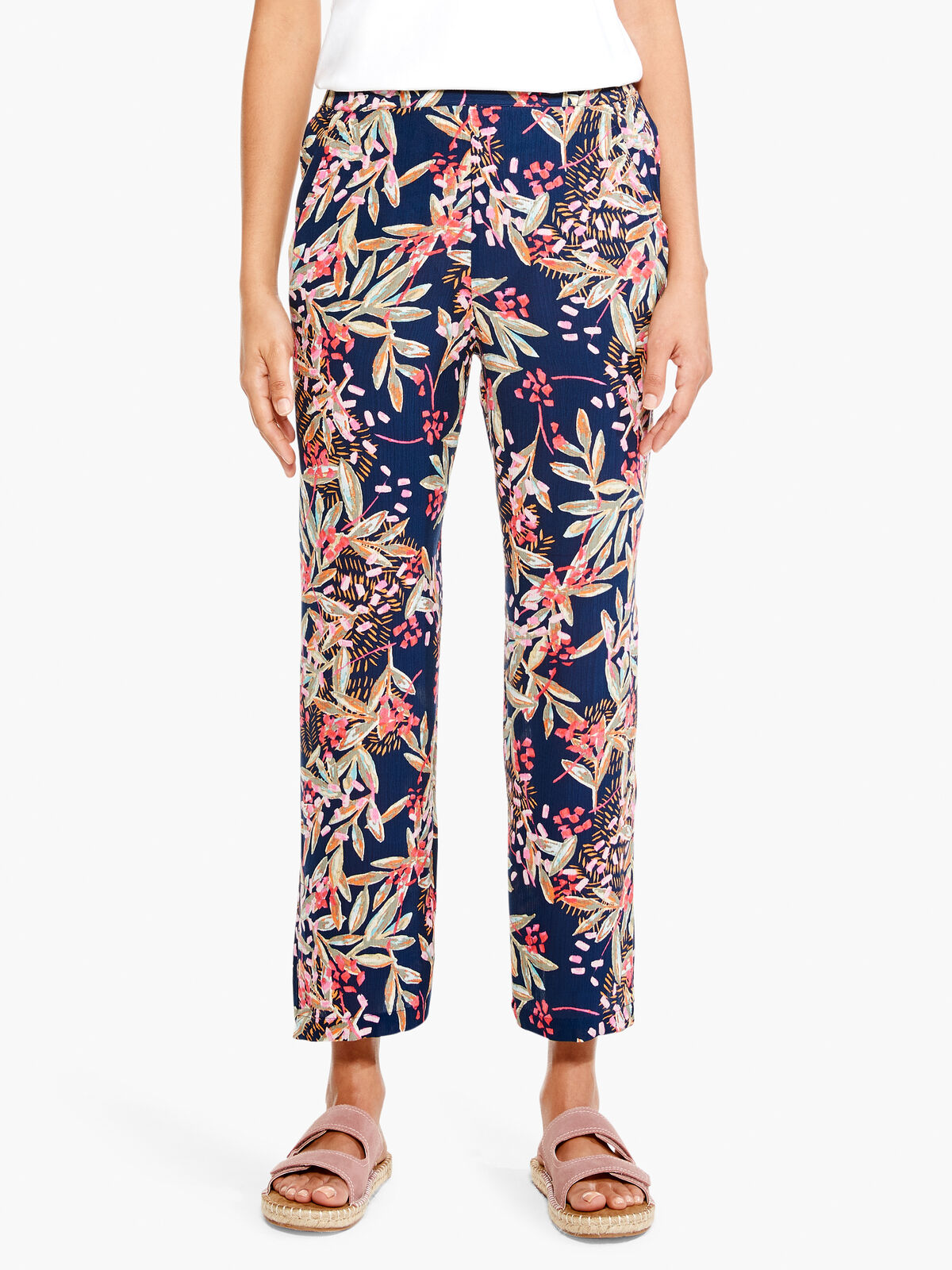 Cherry Blossom Wide-Leg Pant