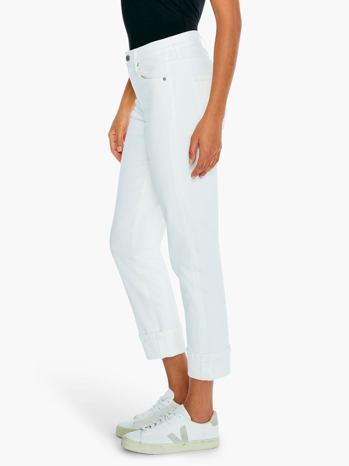 Liverpool Marley Girlfriend Cuff Jean