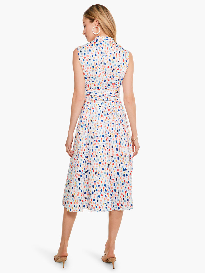 Woman Wears Seaglass Shirt Dress image number 2