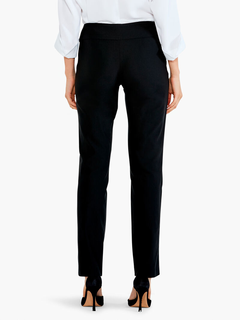 Woman Wears Wonderstretch Straight Pant image number 2