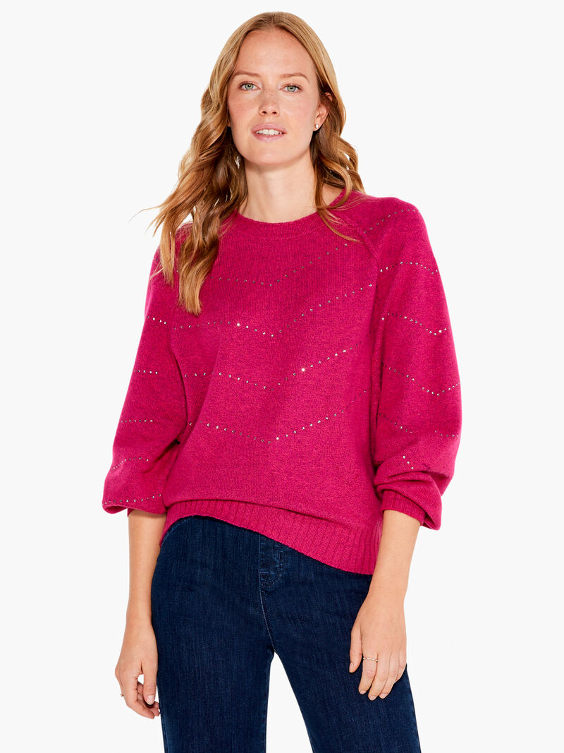 Woman Wears Shooting Stars Sweater image number 0