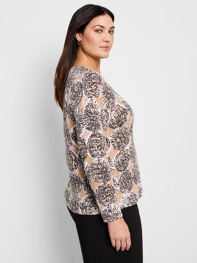 Woman Wears Sand Dollar Supersoft Sweater image number 2