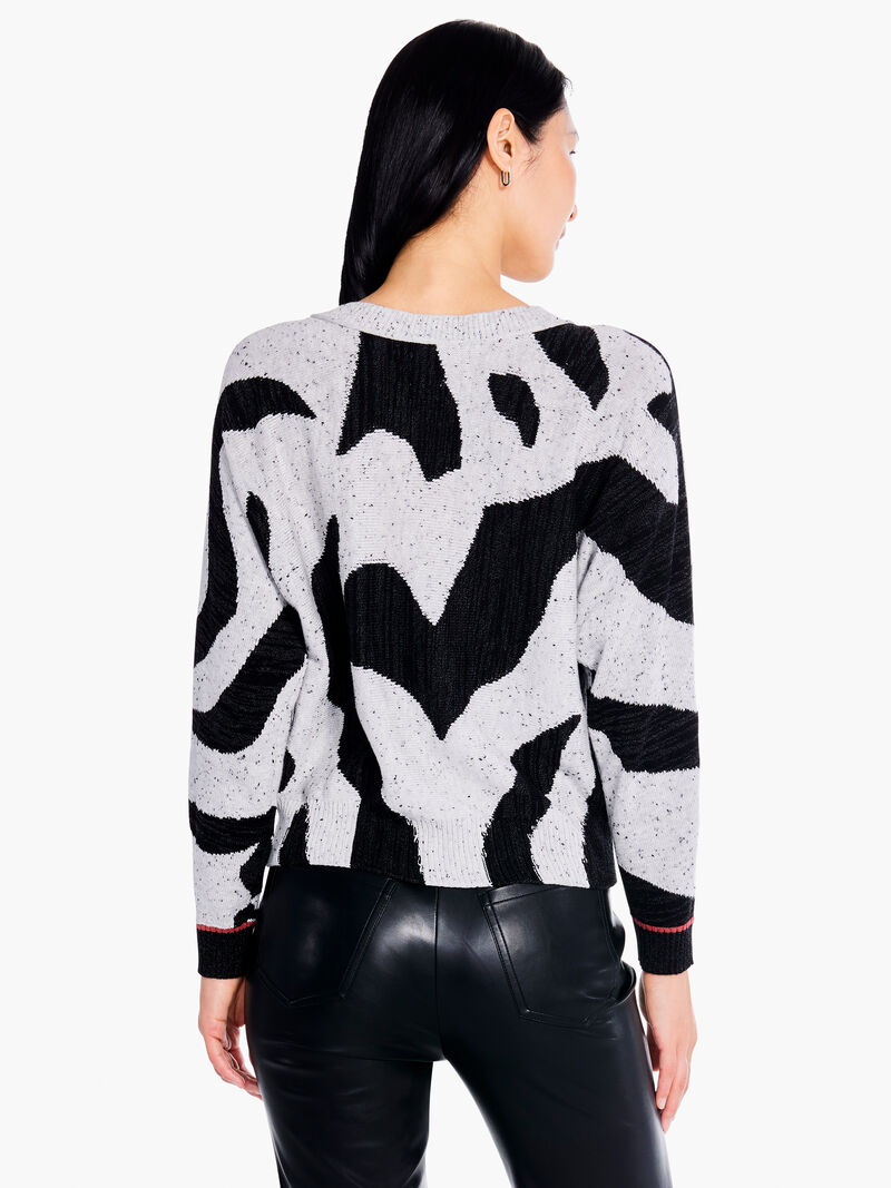 Woman Wears Dusk Days Sweater image number 2