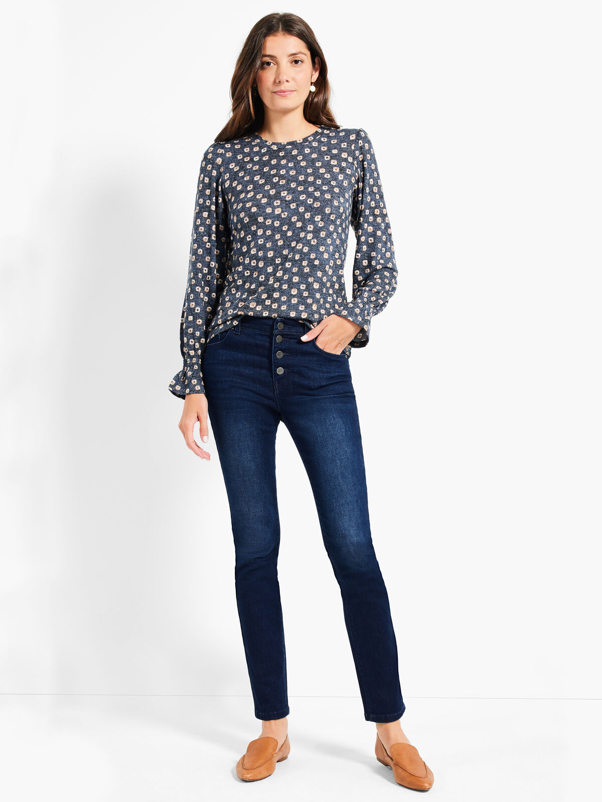 NZT Sweet Dreams Dotty Femme Sleeve Tee
