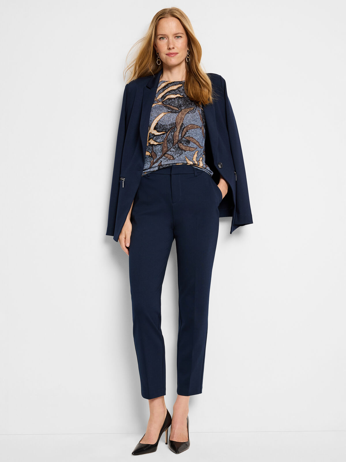 Ponte Zip Jacket