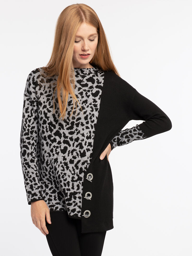 
                    Spot On Toggle Sweater