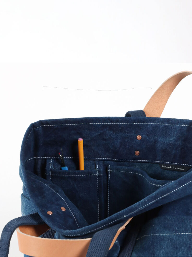 Woman Wears Immodest Cotton - Construction Tote image number 3