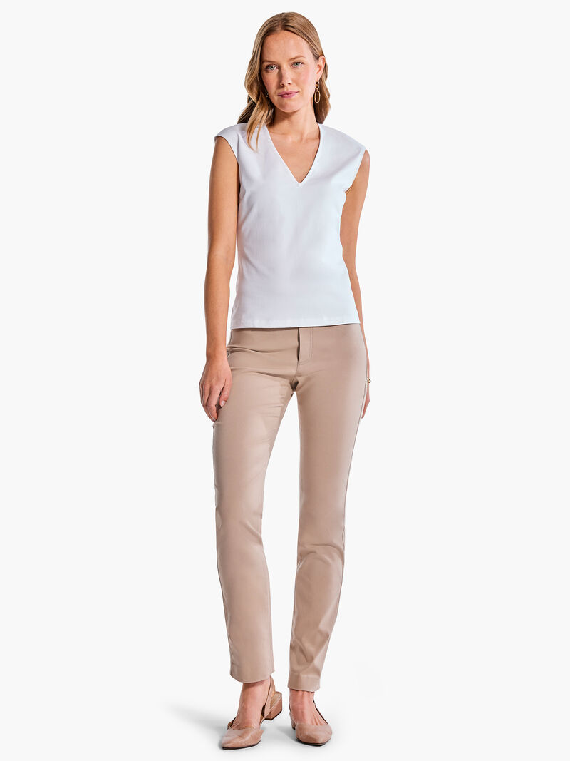 Woman Wears V-Neck Perfect Layer image number 3