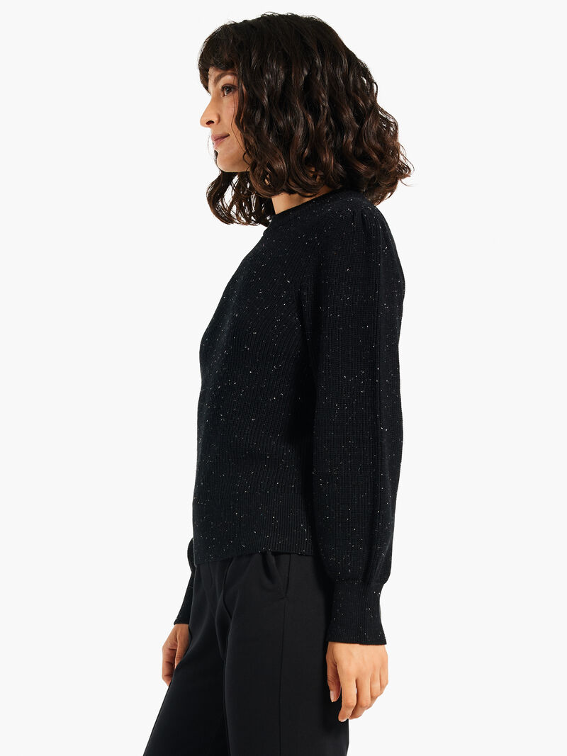 Woman Wears Cheerful Chill Sweater image number 1