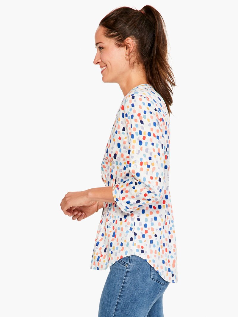 Woman Wears Seaglass Shirt image number 1