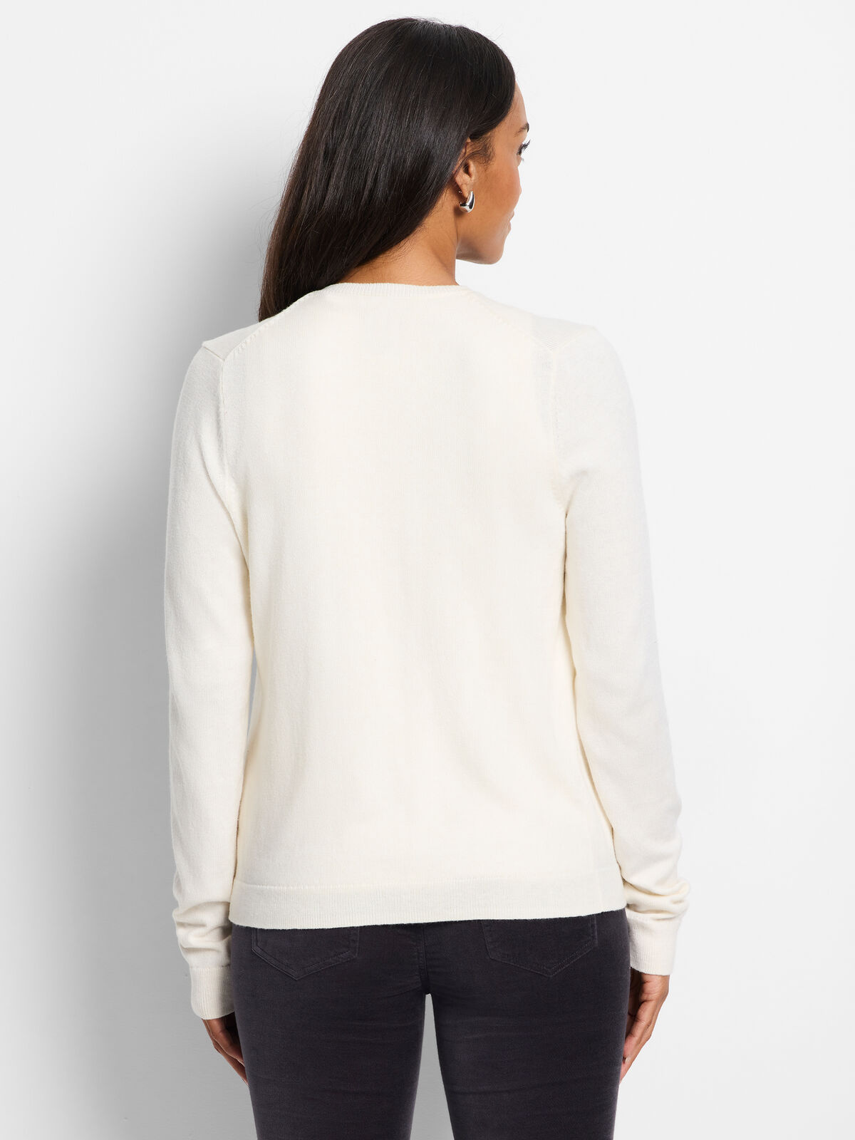 Sequin Trimmed Cardigan