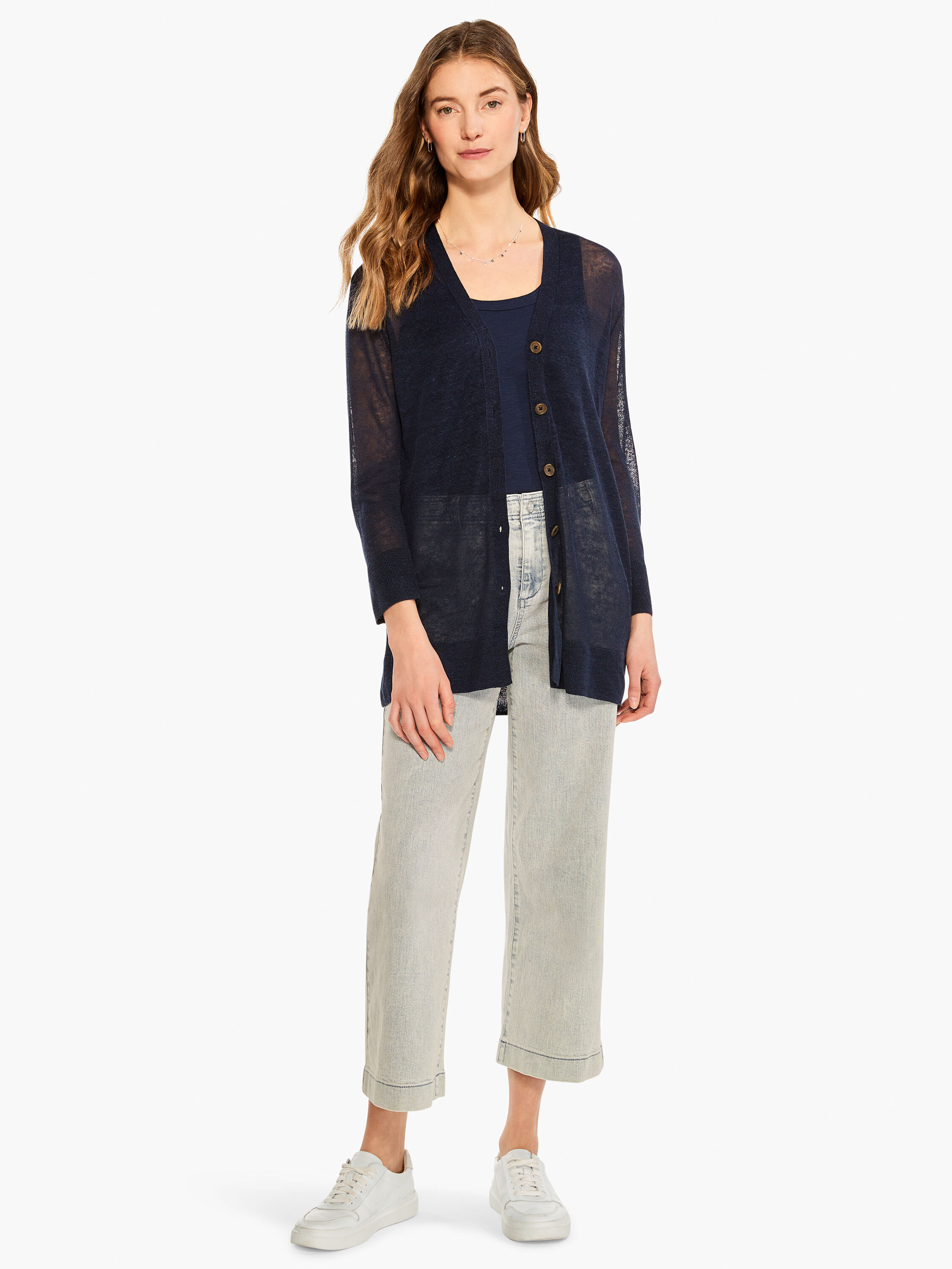 Featherweight Button Cardigan NIC ZOE