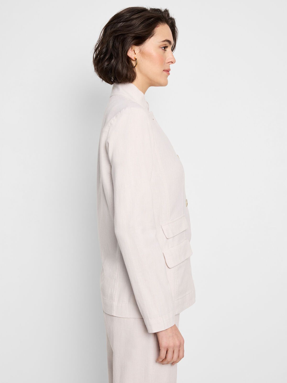 Linen Cotton Ava Blazer