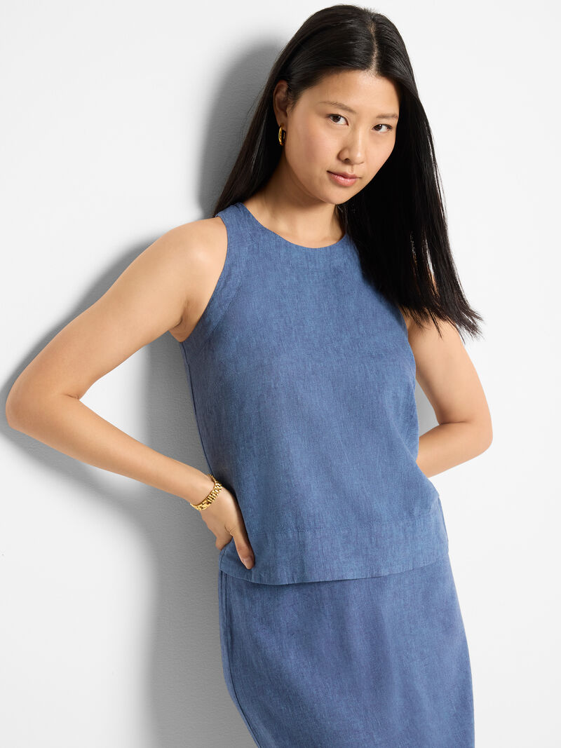 Rumba Linen Pop On Tank