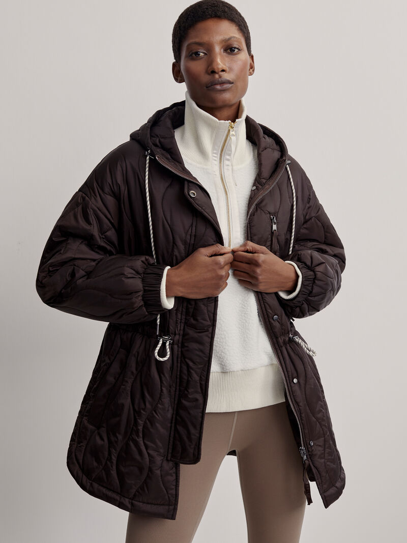 Woman Wears Varley - Caitlin Quilt Jacket image number 0