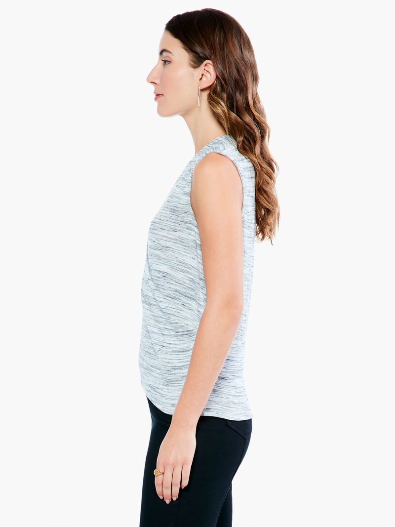 Woman Wears Spacedye Wrap Tank image number 1