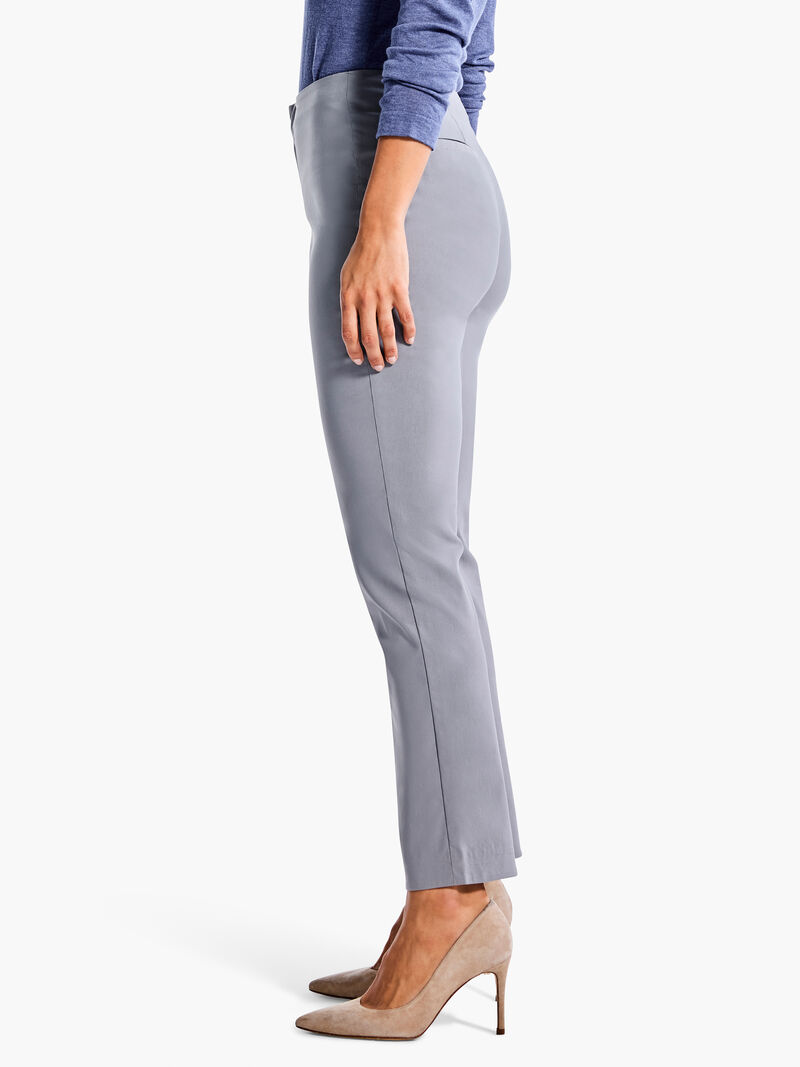 Woman Wears 28" Polished Wonderstretch Straight Ankle Pant image number 2