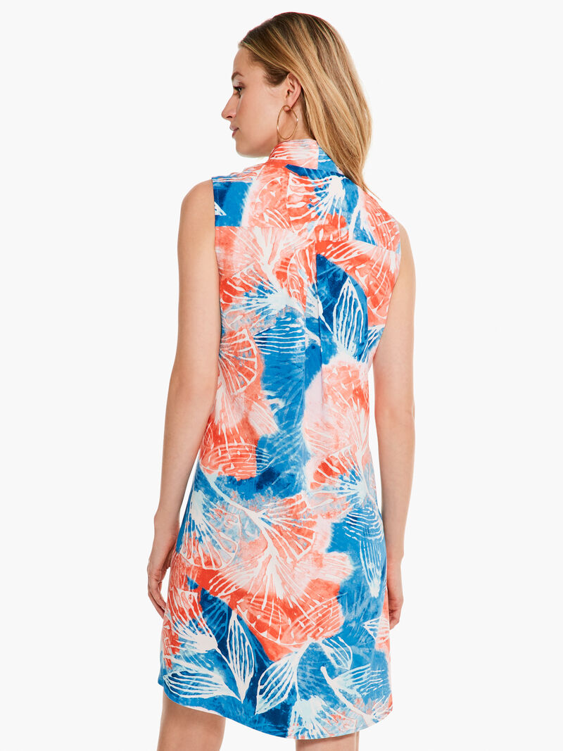 Woman Wears Watercolor Blooms Dress image number 2